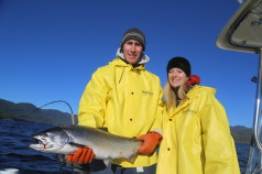Winter Chinook Salmon Tofino 2014